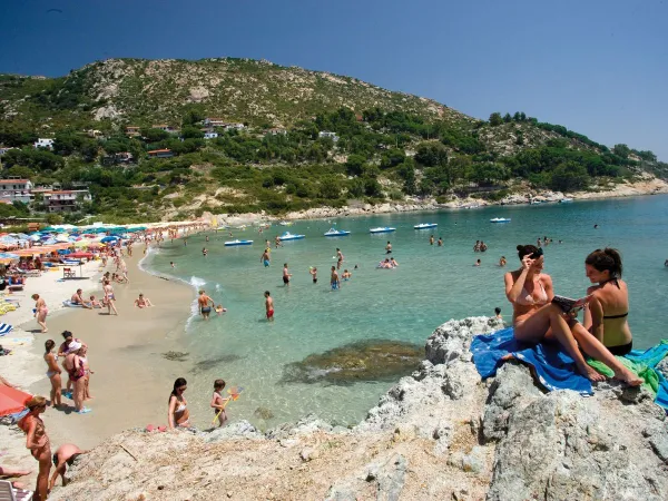 Strand in der Nähe von Roan Camping Park Albatros.