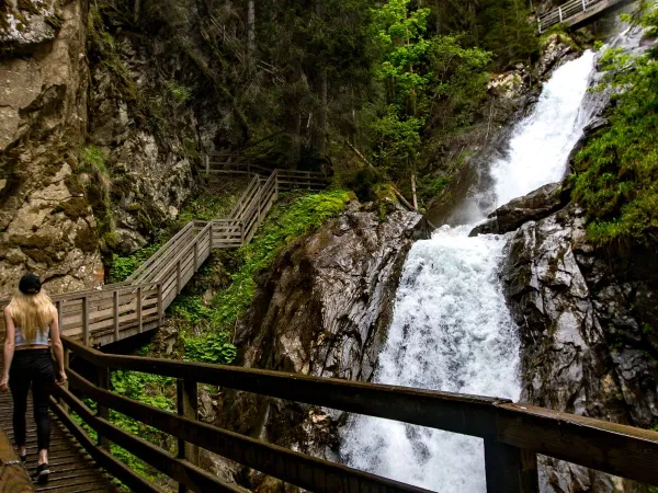 Bärenschützklamm bei Roan camping Bella Österreich.