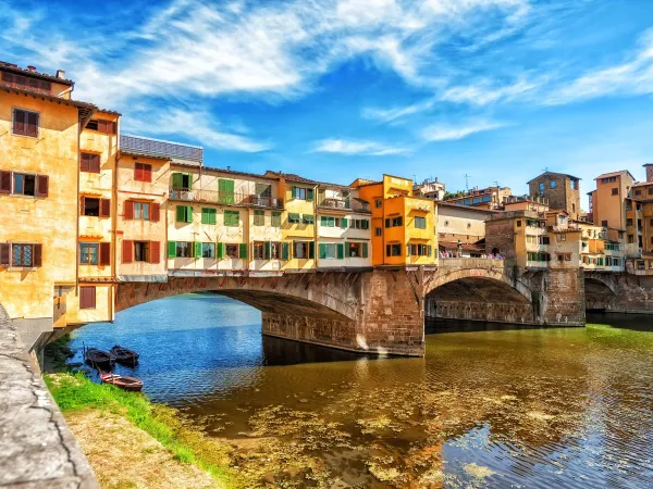 Die Stadt Florenz in der Nähe von Roan Camping hu Norcenni Girasole village.