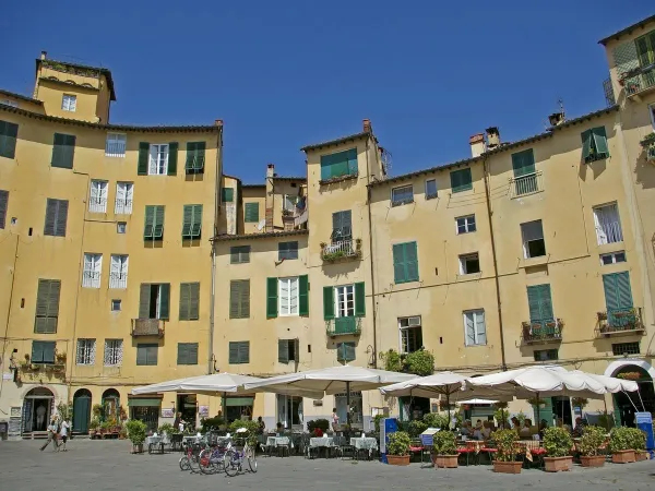 Die Stadt Lucca.
