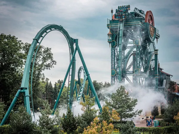 Der Vergnügungspark Efteling in der Nähe des Marvilla Parks Kaatsheuvel.