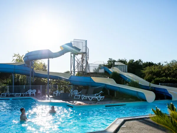 Einige der Pools auf dem Roan Camping du Latois.