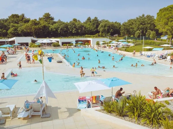 Poolanlage auf dem Roan Campingplatz Stella Maris.