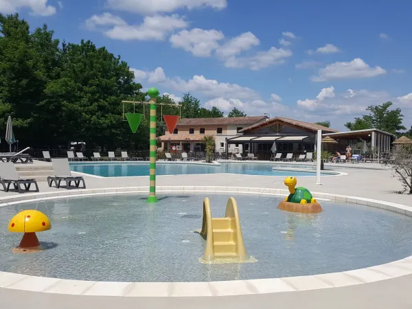 Schwimmbäder auf dem Campingplatz Roan La Grand Terre.