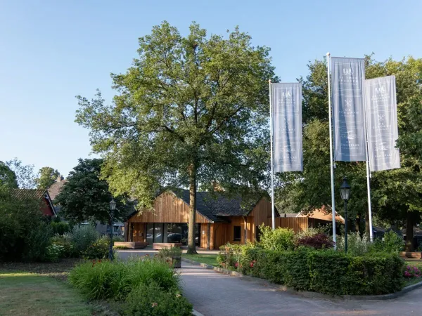 Eingang zum Roan-Campingplatz De Twee Bruggen.