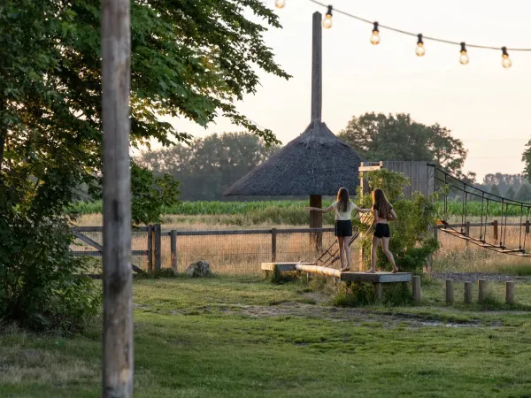 Kletterkurs auf dem Roan-Campingplatz De Twee Bruggen.