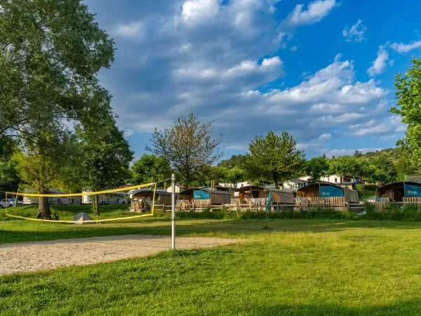Lodgetents Urlaub auf dem Campingplatz Roan Okay Lido.