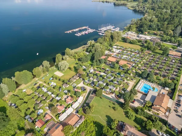 Übersichtsfoto des Campingplatzes Roan Okay Lido.