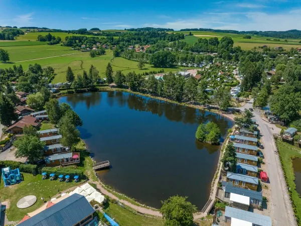 See beim Campingplatz Roan Domaine des Bans.