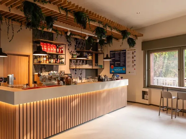 Bar auf dem Roan-Campingplatz Tanuta Primero.