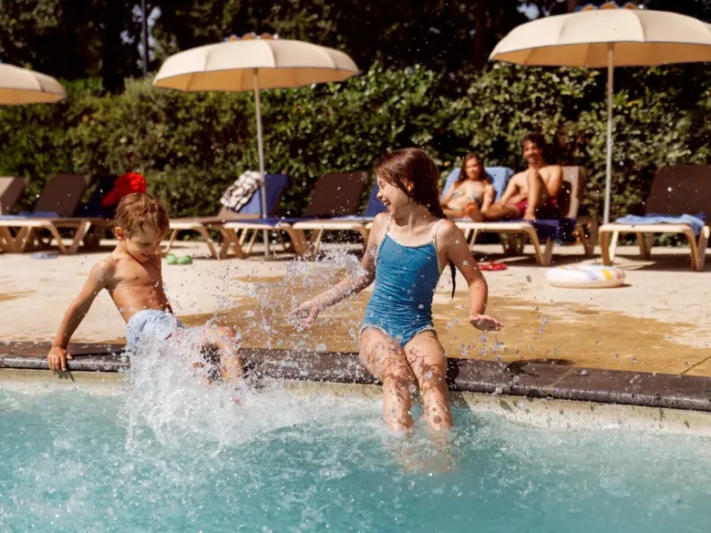 Familienspaß auf dem Roan Campingplatz Sant Angelo.