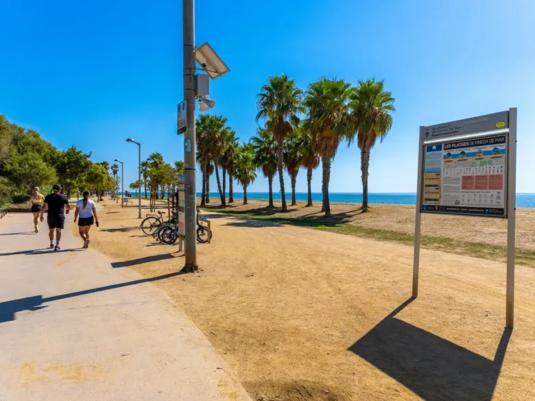 Der Strand beim Campingplatz „Caballo de Mar“ in Roan.