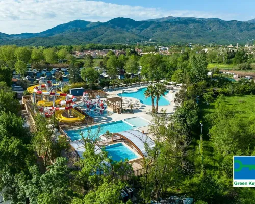 Badepark des Campingplatzes Roan La Chapelle.