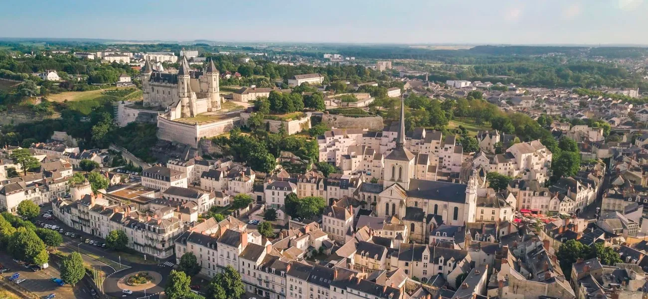 Die Stadt Tours in der Loire-Region.