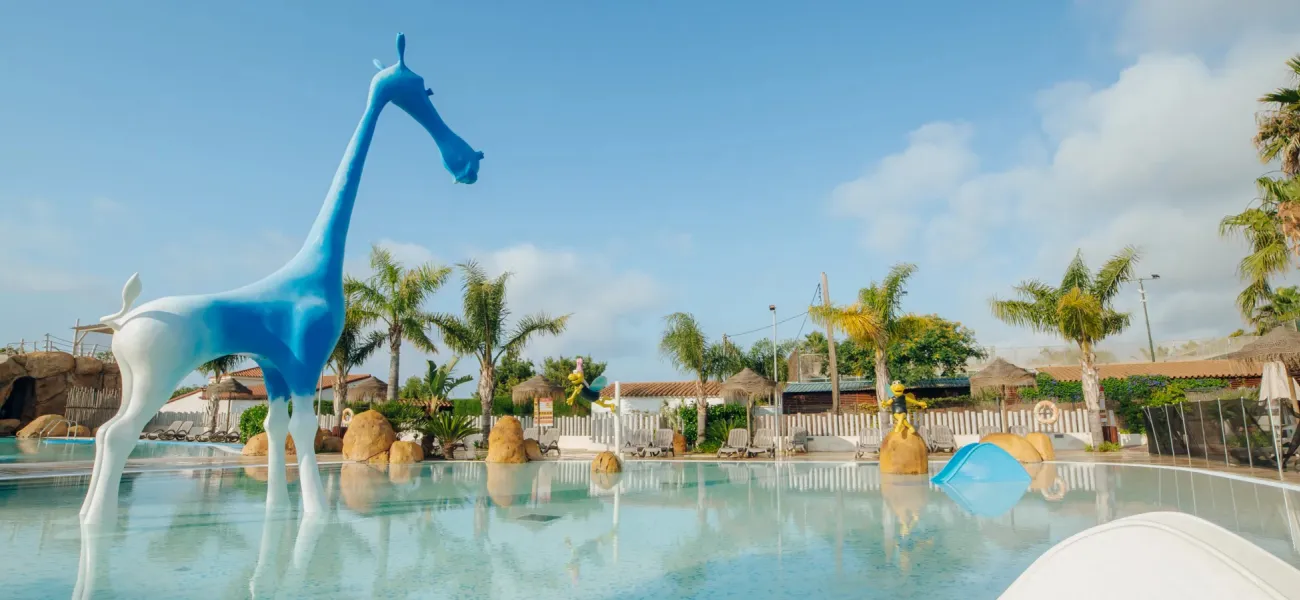 Kinderbecken auf dem Campingplatz Alannia Els Prats.
