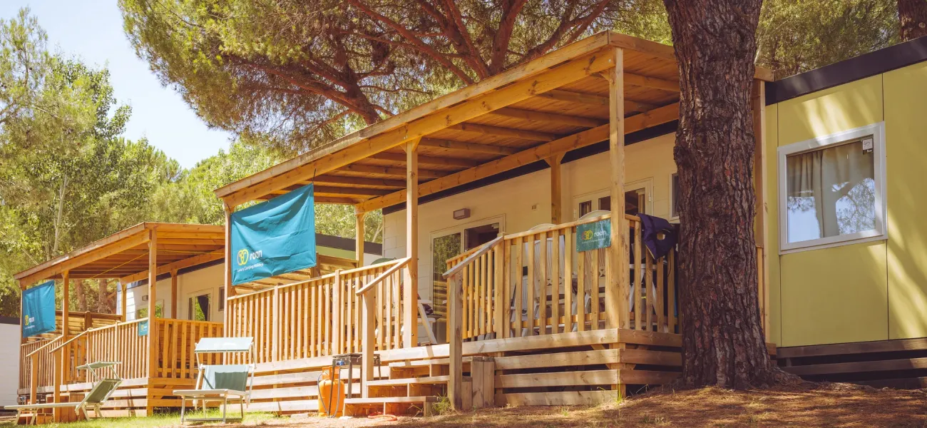 Roan Luxus-Mobilheim auf dem Campingplatz BiVillage.