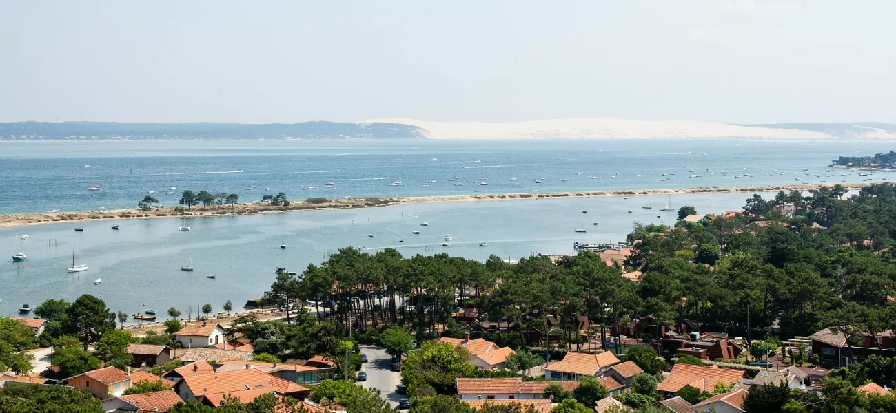 Ausblicke in der Gironde-Region bei Roan Luxury Camping Holidays.