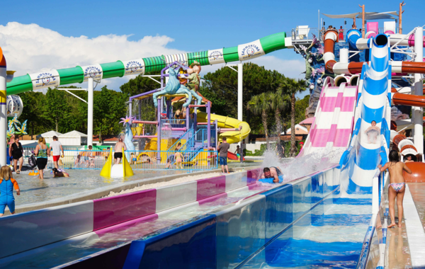 Campingplätze mit Wasserparks